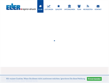 Tablet Screenshot of eller.de